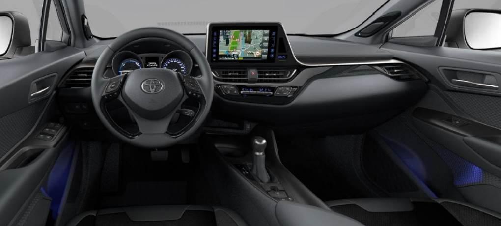 Cockpitnansicht eines Toyota C-HR